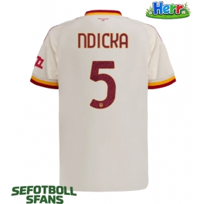 AS Roma Evan Ndicka #5 Bortatröja 2026-27 Kortärmad